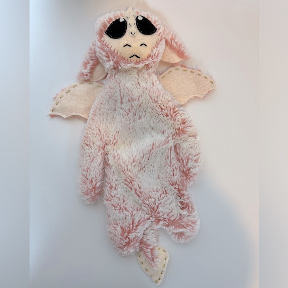 OG Luna Lu Lovies Dragon Lovey Pink Ivory‎